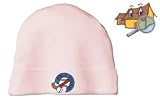 Embroidered Infant Rib Knit Beanie With The Image Of House Inspector Logo Embroidered Infant Rib Knit Beanie With The Image Of House Inspector Logo