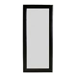 Brown Leather Framed Mirror By Wholesale Furniture
