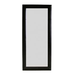 Brown Leather Framed Mirror By Wholesale Furniture