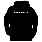 Bodybuilding ATHLETIC MILLENIUM Sports Mens Hoodie (Black, Sizes X-Small - XXX-Large)