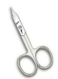 Princess Care Solo SS Ciseaux pour ongles de pieds avec embout incurve de flèche