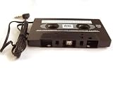 Invero Universal Car Cassette Audio Adaptor Black for Ipods (all generations), Iphone 3GS, Iphone 4, Ipad, Touch 2, Samsung, Sony MP3/MP4 Players 3.5mm Jack