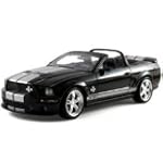 2007 Shelby Mustang GT 500 Convertible Black 1:18 40th Anniversary Edition