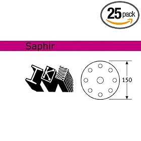Festool 496624 P24 Grit, Saphir Abrasives, Pack of 25