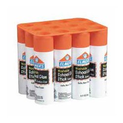 .77 oz. Clear Dry Glue Stick, Goes on Blue (EPIE524) Category: Glues and Adhesives