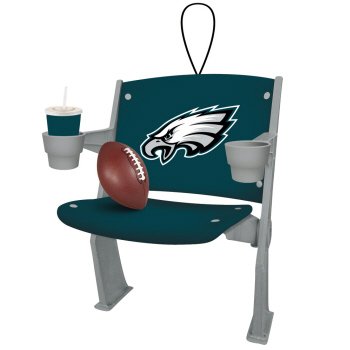 NFL Licensed Philadelphia Eagles Team Stadium Chair Ornament