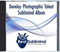 Develop Photographic Talent Subliminal CD