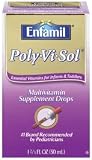 Enfamil Poly-Vi-Sol Supplement Drops, Multivitamin for Infants & Toddlers 1.66 fl oz (50 ml)