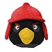 Angry Birds Winter Hat 6-Inch Plush: Black