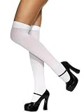 Nylon Over The Knee (White;One Size)