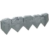 Emsco Group 2025 Rockside Poly Edging Natural Slate 10 1 2 Feet Total Length