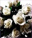 12 Long Stemmed White Roses