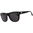 Vestal Himalayas Adult Hand Formed Acetate Sports Sunglasses - Polished Black/Gray/Silver
