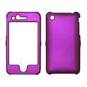 EMPIRE Rose Pink Rubberized Snap-On Cover Case for Apple iPhone 3GS / 3G