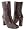 Dark Brown Smooth Leather