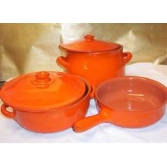 Piral Terracotta Orange 5 Piece Cookware Set