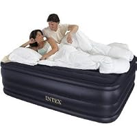 Intex Rising Comfort Queen Raised Downy Airbed