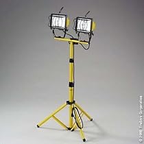 Cooper/Regent TQS1000 Twin Work Light and Stand 1000-Watt