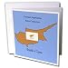 777images Flags and Maps - The map and flag of Cyprus with Republic of Cyprus in black and white in English, Greek and Turkish - Greeting Cards-12 Greeting Cards with envelopes