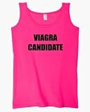VIAGRA CANDIDATE on Womens Tank Top Cotton (in 13 colors)