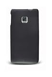 LG GT540 Optimus Silicone Skin Case - Black