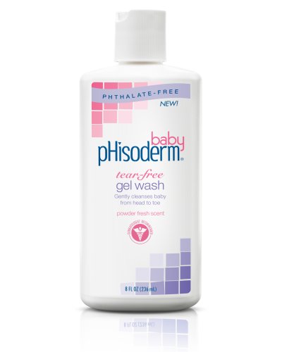 pHisoderm Baby Tear-Free Gel Wash, 8-Ounce Bottles (Pack of 3)