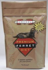 Marshall Pet Products Ferret Diet 4Lb 6Cs