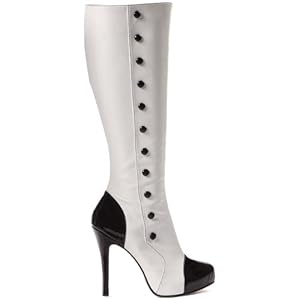 LA-420 Buttons Shoes - Size 6