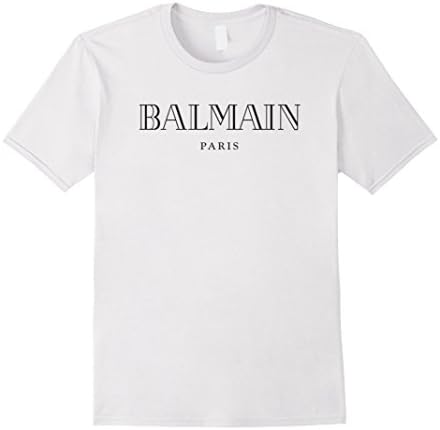 Men's BALMAIN PARIS t-shirt Medium White