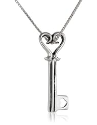 Sterling Silver Pendant Necklace, 18"