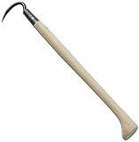 朴材 アゴ付魚鉤丸頭 390mm 19156