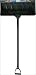 MELNOR POLY SNOW SHOVEL 36" handle