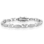 Sterling Silver 1.00 Carat Diamond Bracelet - 7.2"