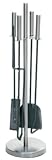 QUEENSHOME 658813 Kaminbesteck, 4-teilig