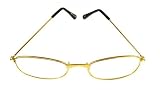 Review SENTER  / Comfort-Wear Reading Glasses 2.25X - Full Size Lenses - Gold Metal Frame