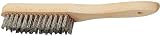  : PROMAT 841053 Drahtbürste 3reihig L.295mm V2A Draht-D.0,3mm PROMAT m.Holzrücken