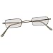 Rubies Square Santa Glasses