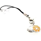 ORANGE SLICE Cell Phone Charm