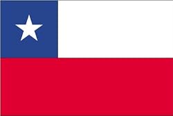 Annin Nylon Chile Flag, 3-Foot by 5-Foot