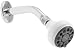 Delta 75450WH Four-Spray Shower Head, White