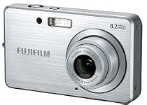 Fujifilm Finepix J10 8.2MP Digital Camera with 3x Optical Zoom (Brushed Silver)