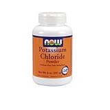 NOW Foods Potassium Chloride Powder, 8 Ounces (Pack of 4)