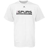 adidas San Antonio Spurs White True Court T-shirt