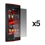 5 Pack of Premium Crystal Clear LCD Screen Protectors for Nokia X6 [Accesso ....