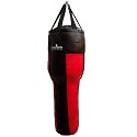 Vinyl Upper Cut Angled Body bag Kick Boxing Punch bags Filled Red Black 4 ft