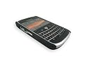 iTALKonline BLACK Clip On Back Shell Case / Cover / Skin with Screen Protector and Cleaning Cloth for BlackBerry 9000 BOLD