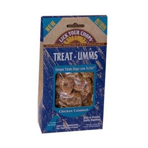 Lick Your Chops Treat-Umms Chicken Calamari Dog Treat by 