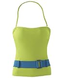 Newport News Belted bandeau tankini top
