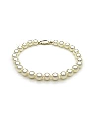 Akoya Pearl Bracelet with 14k Clasp, 6-6.5mm AA+
