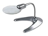 Cordless LED Illuminated Table Top Magnifier